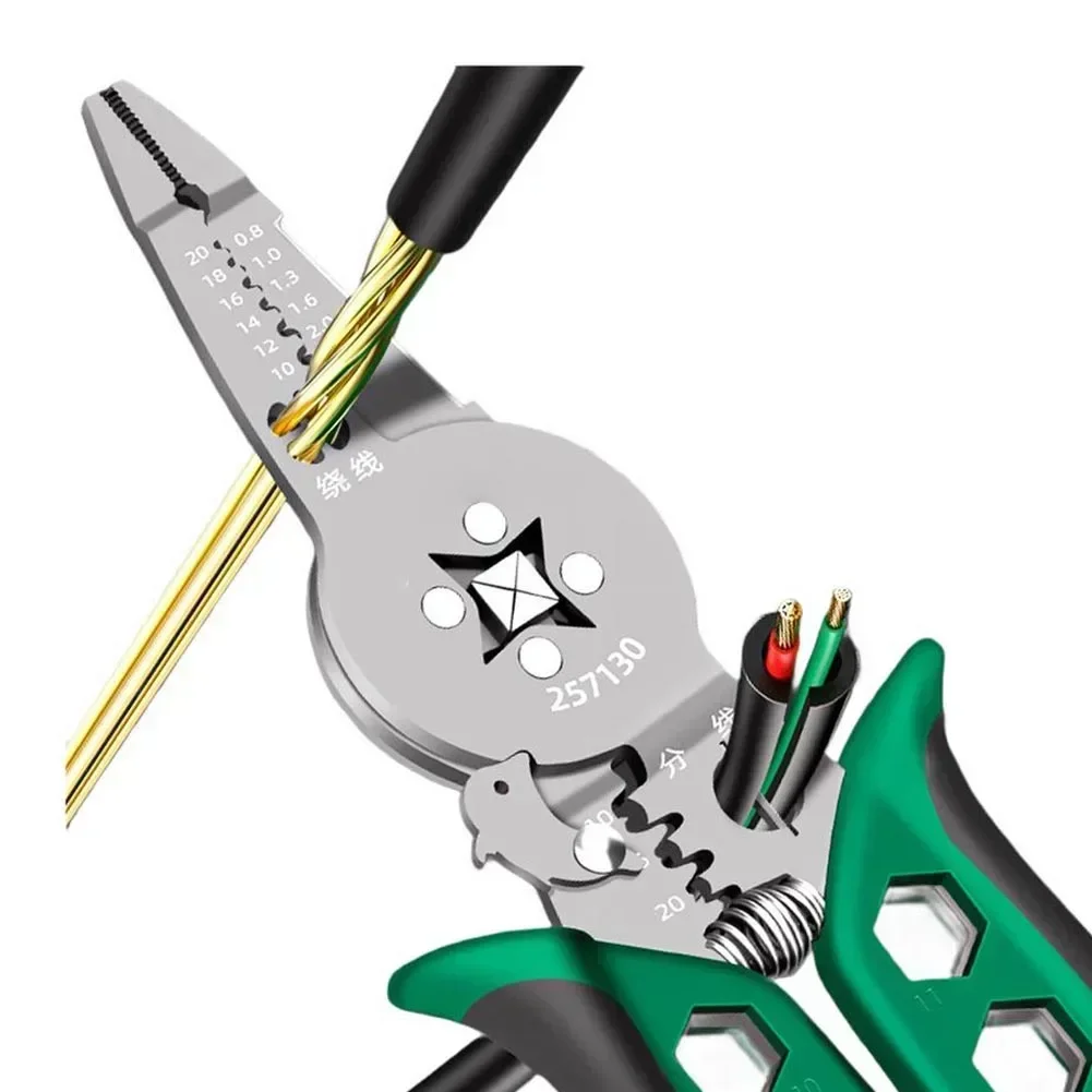 Heavy Equipment Workshop - Crimping Pliers Heavy-Duty Wire Stripper &