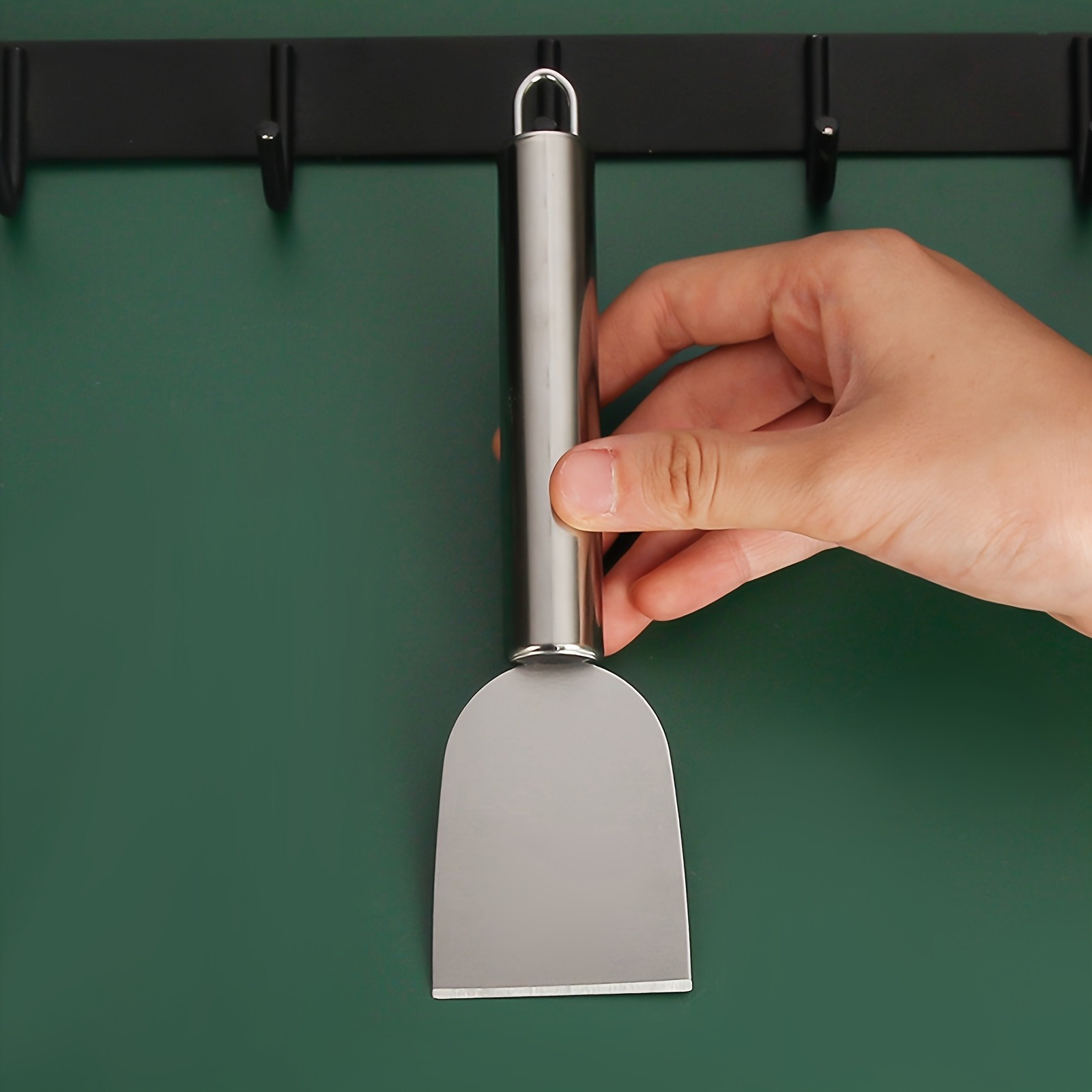 Heavy Equipment Scraper - Cleaning Scraper, Stainless Steel Spatula, Handheld
