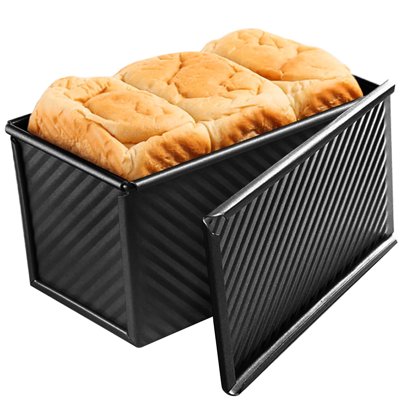 Heavy Equipment Scraper - Long Pullman Loaf Pan with Lid