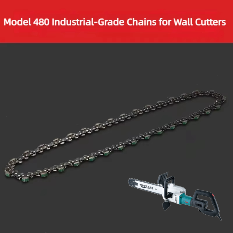 Electric Concrete Cutter - Mode 480 Industrial-Grade Chains for BLCM1-500