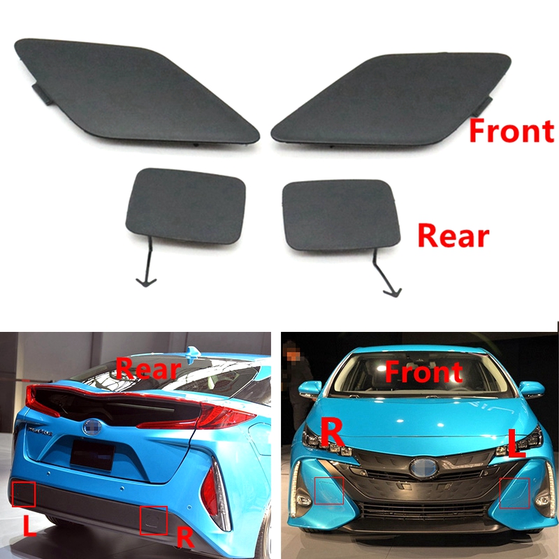 Heavy Equipment Trailer - Car Rear Tow Hook Cover Front