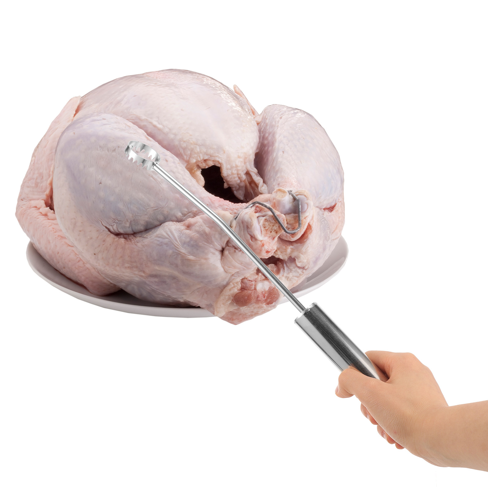 Heavy Equipment Scraper - Stainless Steel Chicken Lung Scraper Heavy