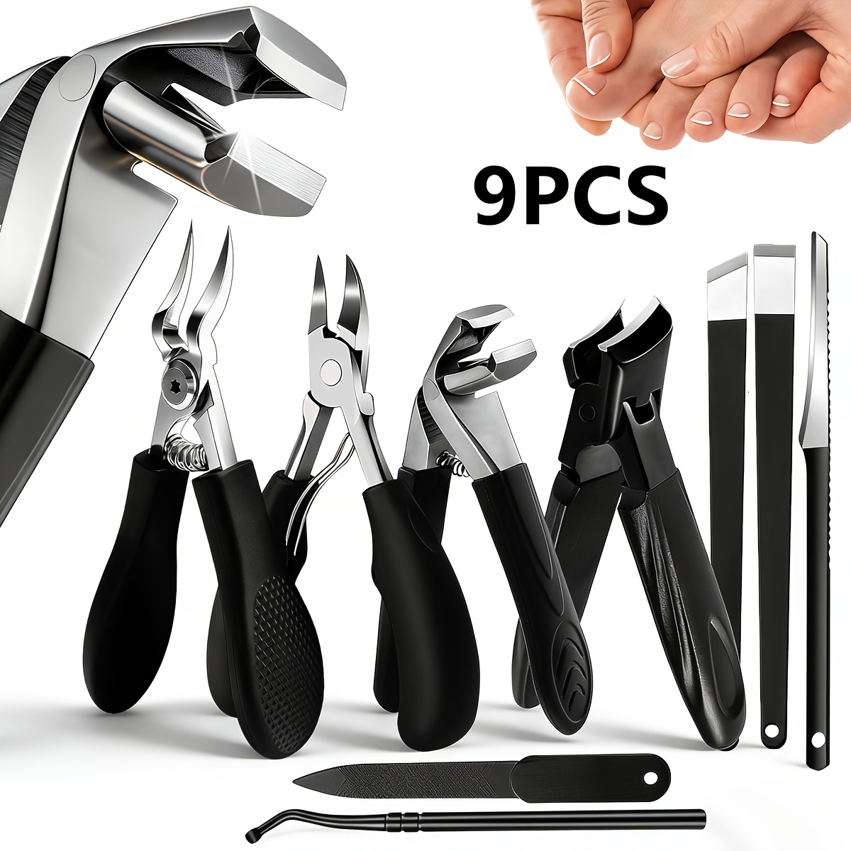 Heavy Equipment Scraper - 9pcs Stainless Steel Heavy Duty Nail