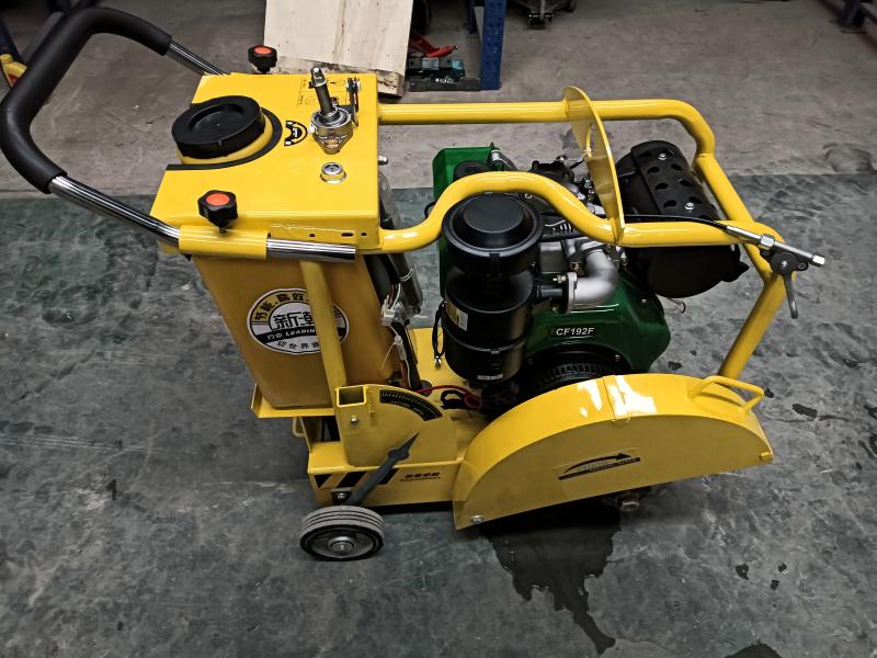 Electric Concrete Cutter - 800mm Blade Automatic Track Saw Cutter