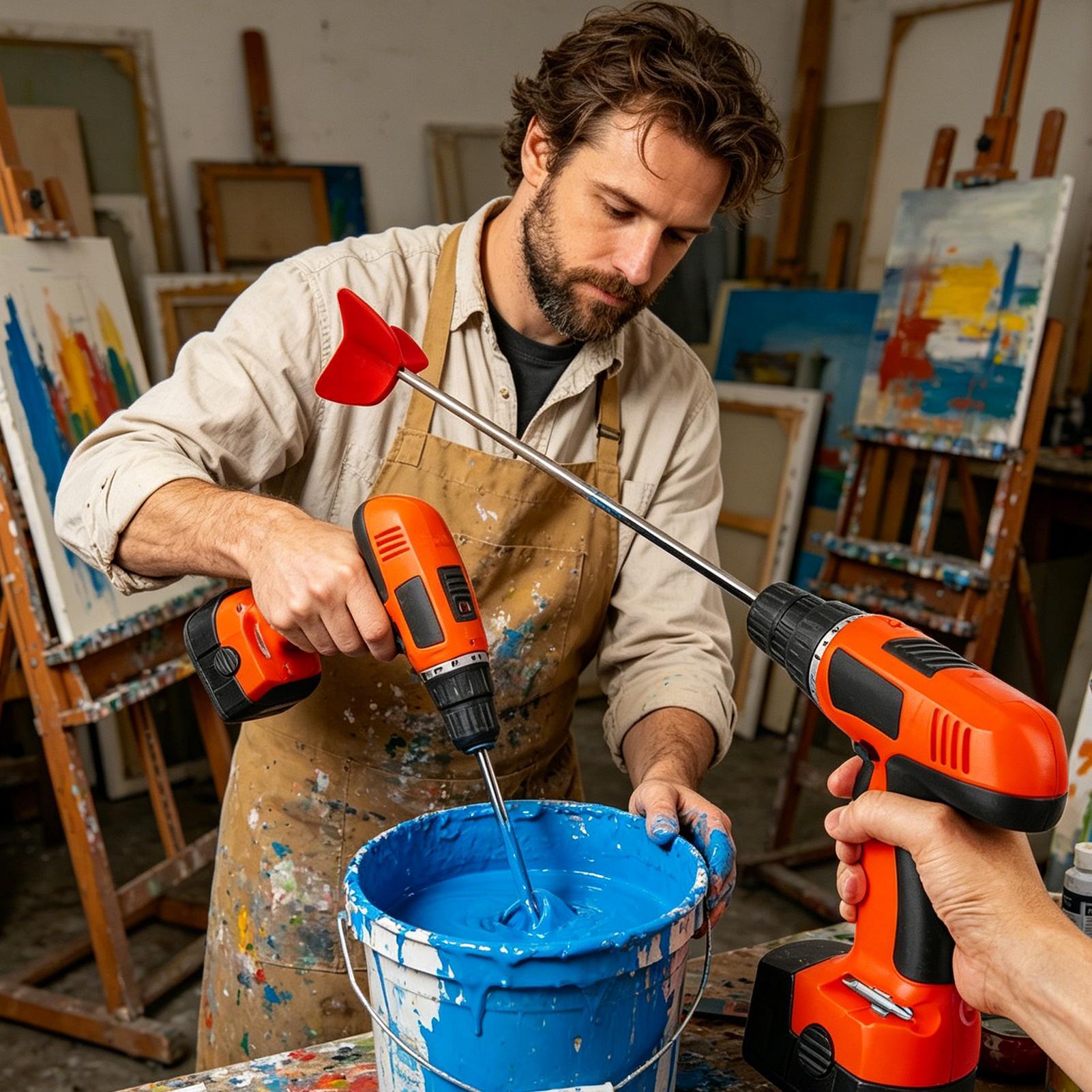 Paint Stirrer For Drill Quick  - Heavy Equipment Workshop recension och pris