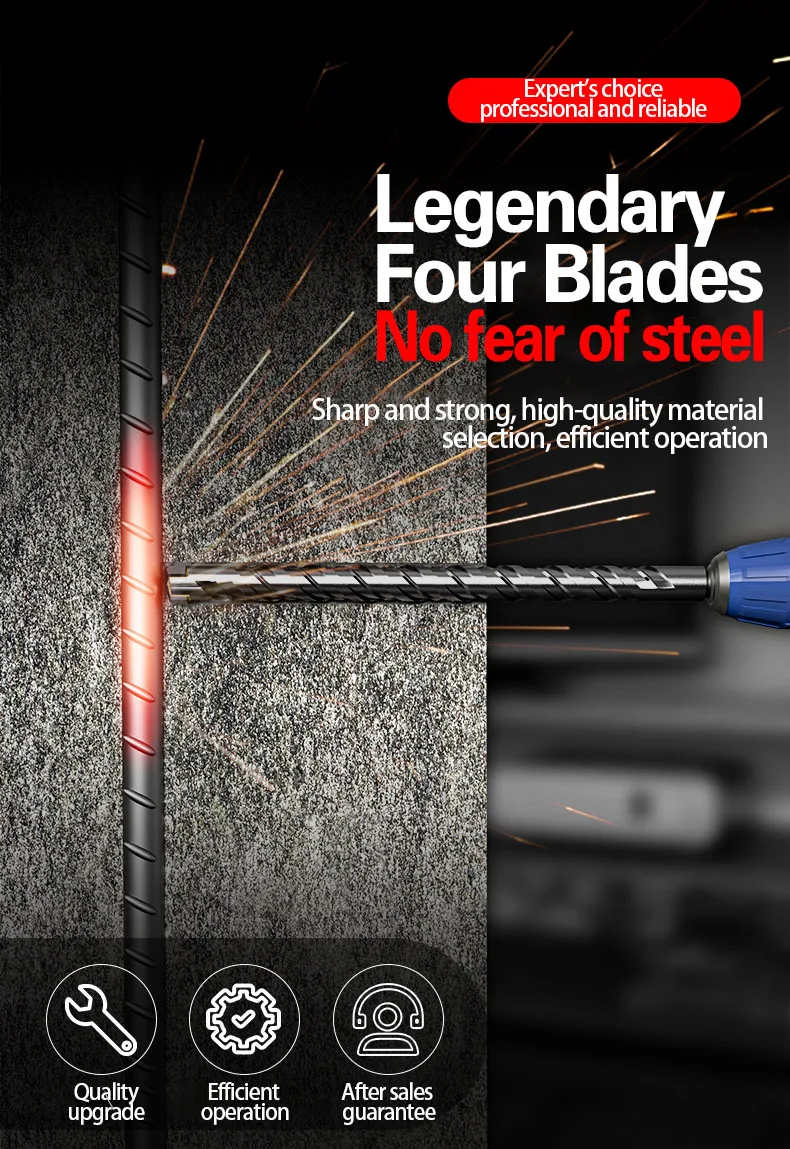 Concrete SDS Plus Drill Bit Cr - Electric Concrete Cutter recension och pris