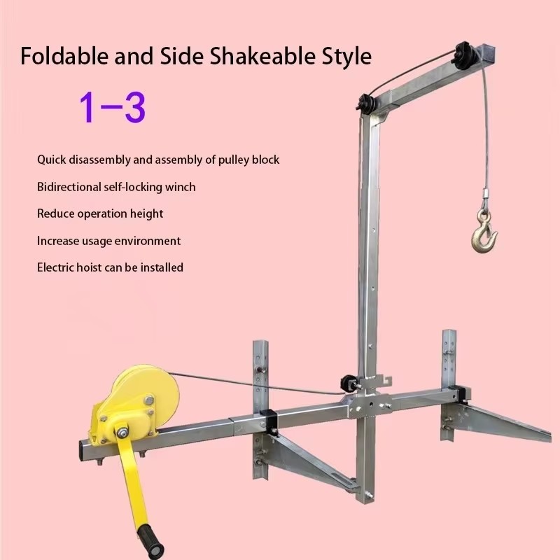 Folding Air Conditioner Liftin - Heavy Equipment Crane recension och pris