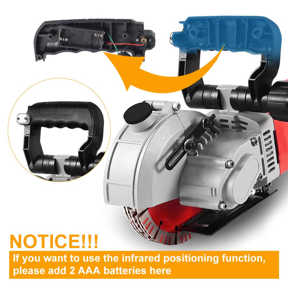 Wall Grooving Machine Channels - Electric Concrete Cutter recension och pris