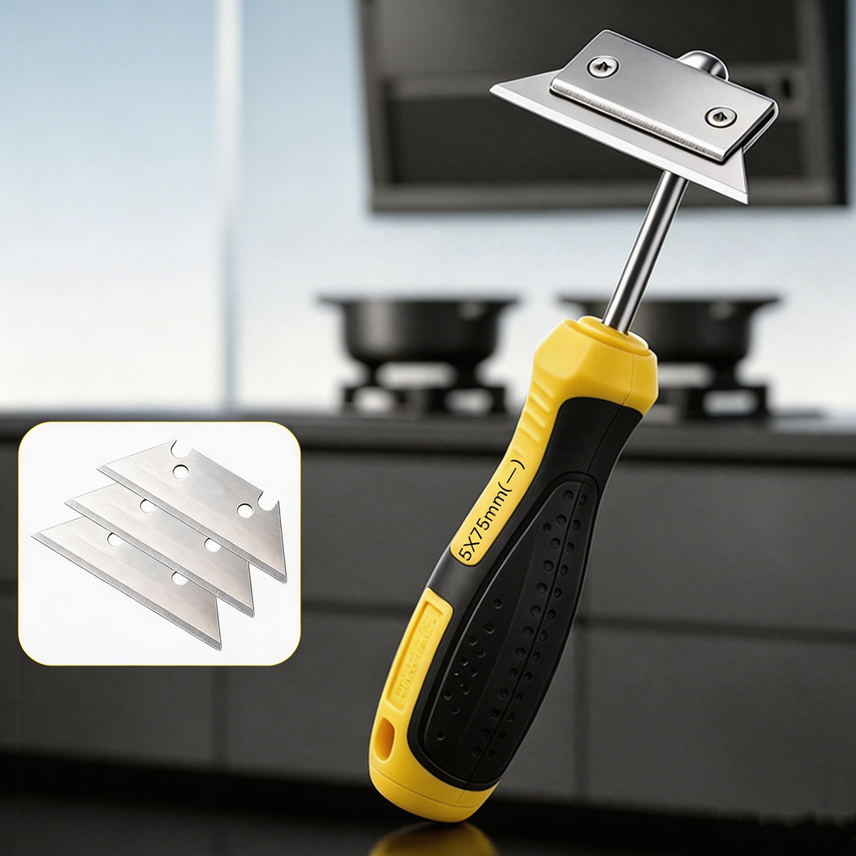 Metal Grease Scraper Knife Hea - Heavy Equipment Scraper recension och pris