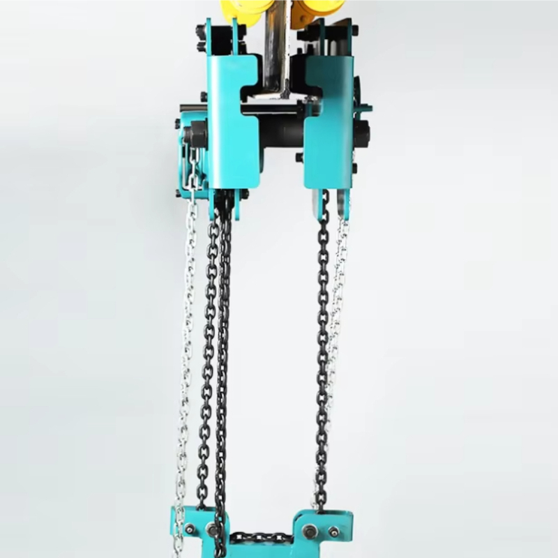 Low Headroom Double Chain Hand - Heavy Equipment Crane recension och pris