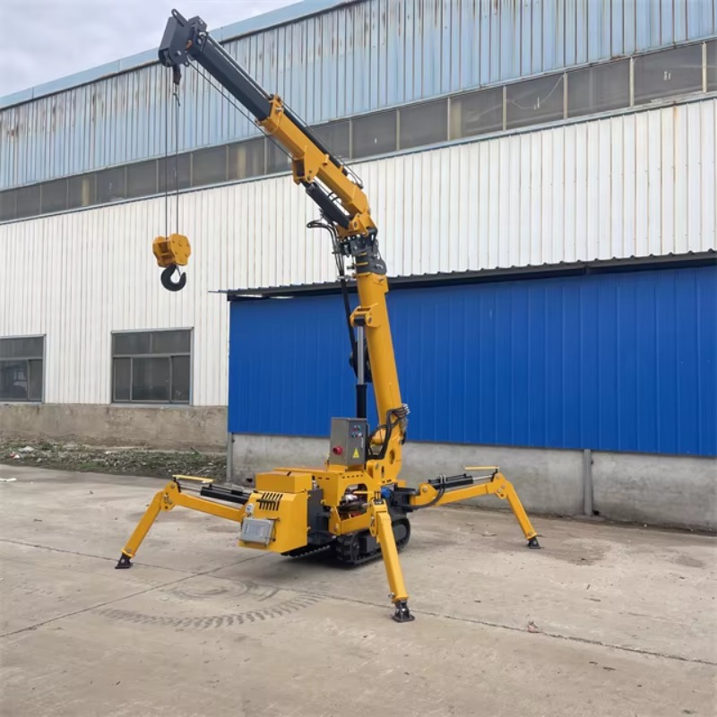 Compact Mini Spider Crane Hydr - Heavy Equipment Crane recension och pris