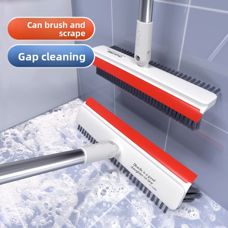 3-in-1 Floor Scrub Brush with  - Heavy Equipment Scraper recension och pris