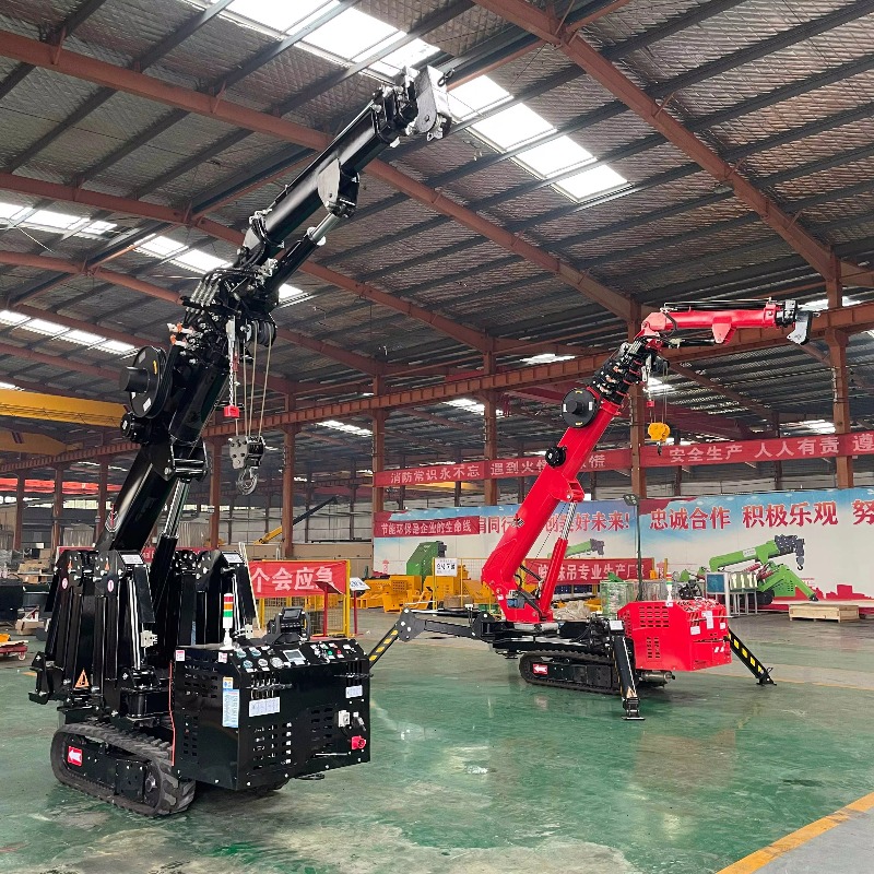 Compact Mini Spider Crane Hydr - Heavy Equipment Crane recension och pris
