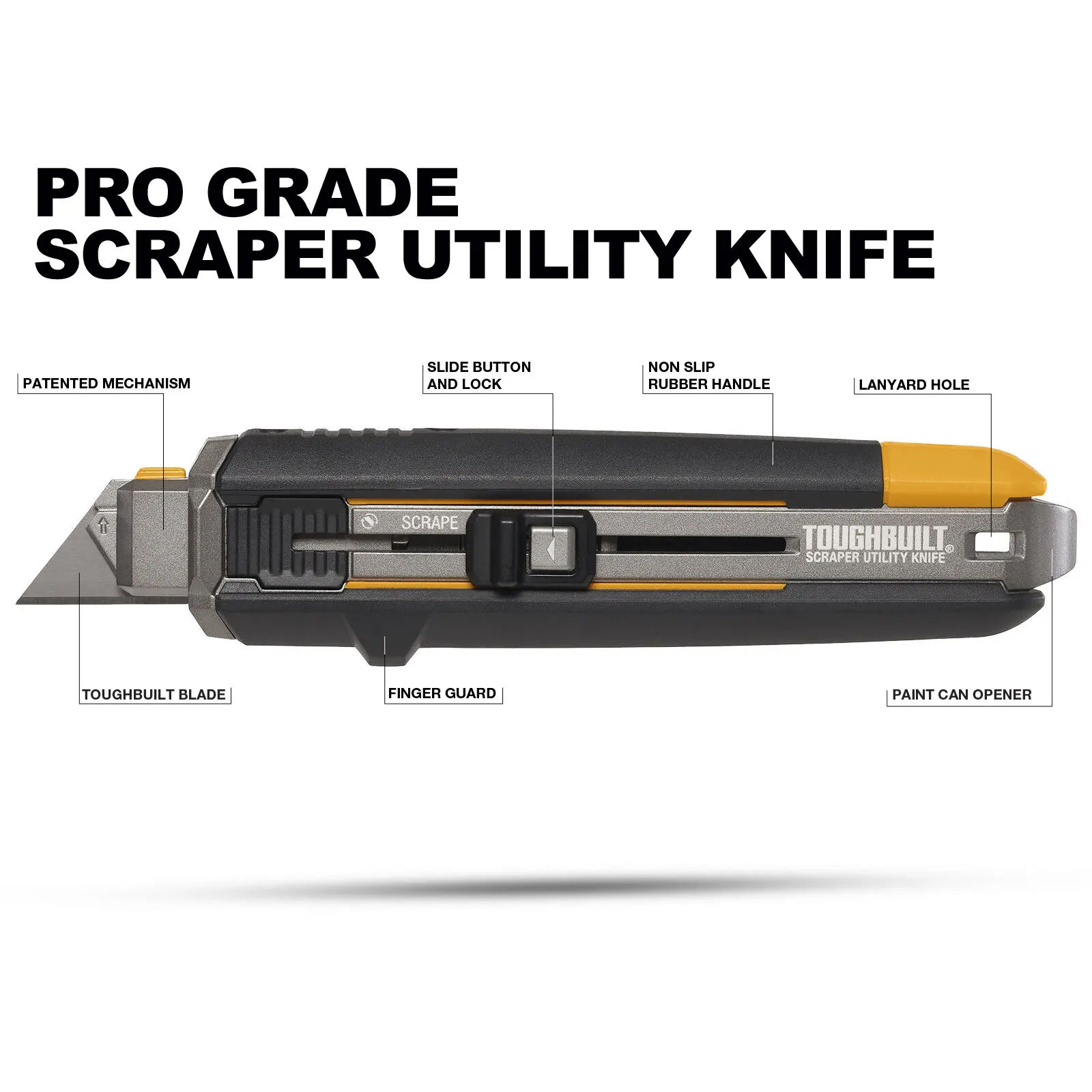 TOUGHBUIL heavy-duty tool cutt - Heavy Equipment Scraper recension och pris