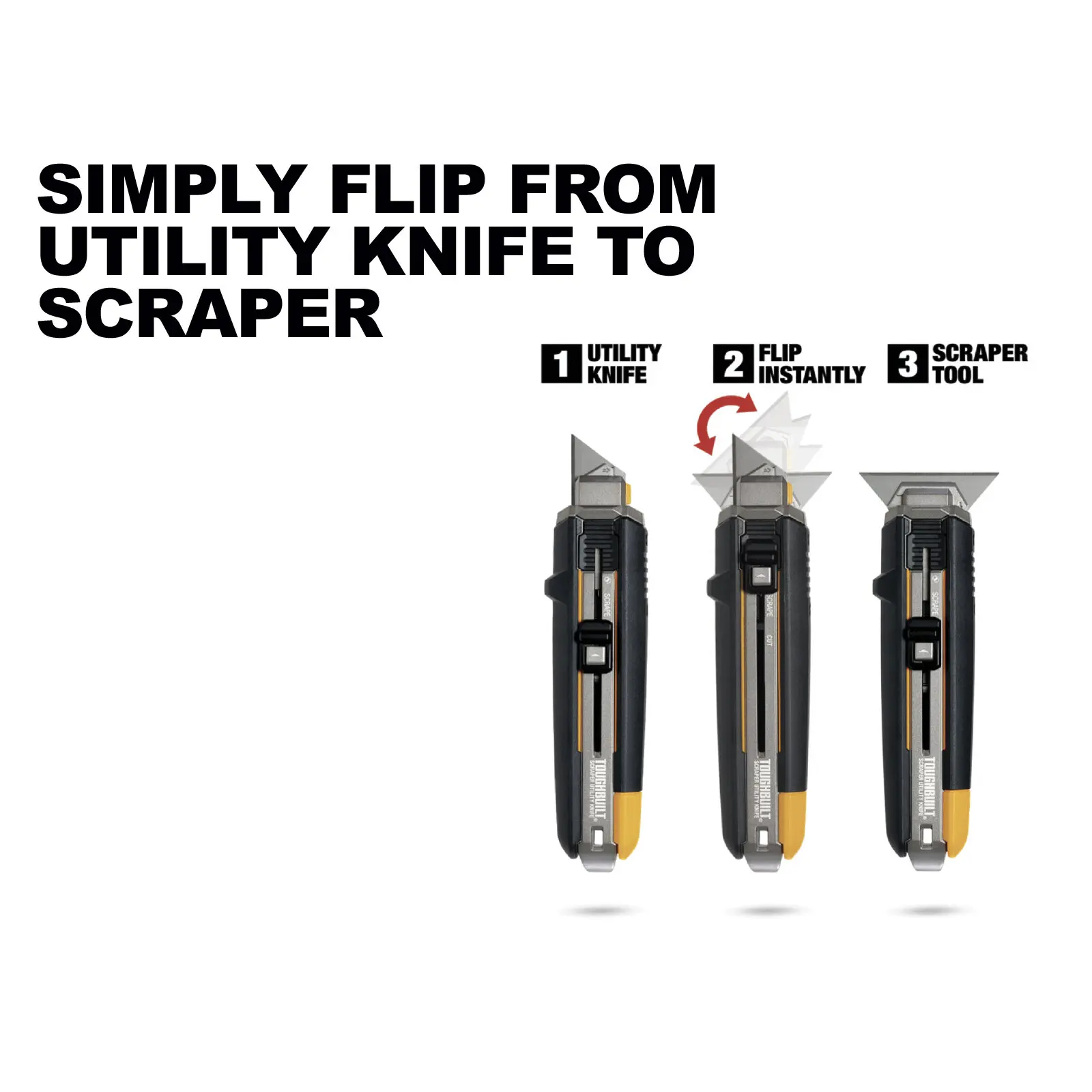 TOUGHBUIL heavy-duty tool cutt - Heavy Equipment Scraper recension och pris
