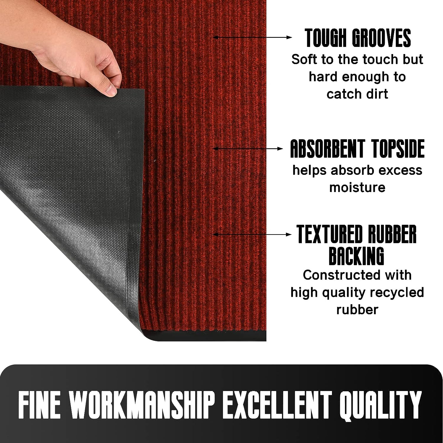 Front Door Mat Heavy Duty Indo - Heavy Equipment Scraper recension och pris