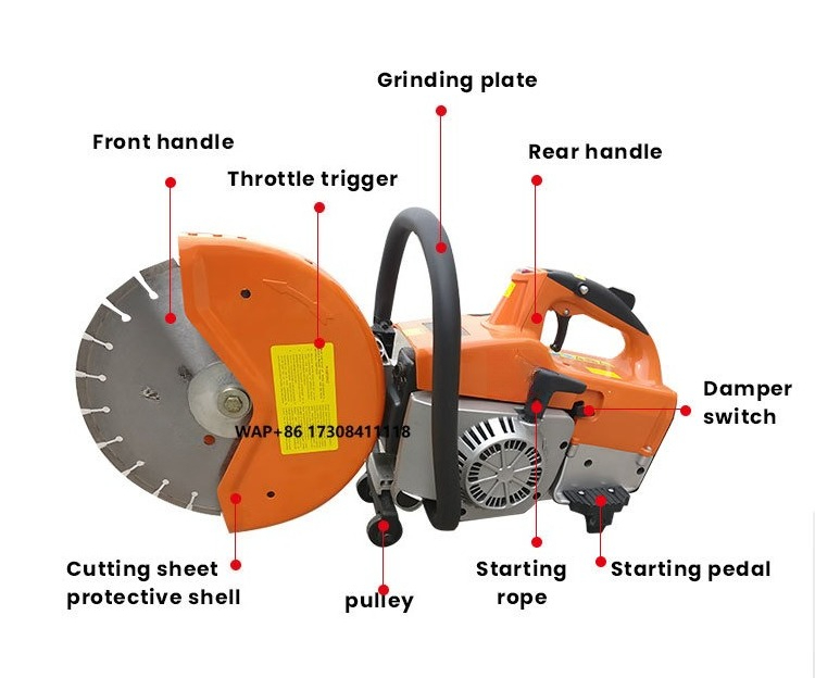 Concrete Road Cutting Machine  - Electric Concrete Cutter recension och pris