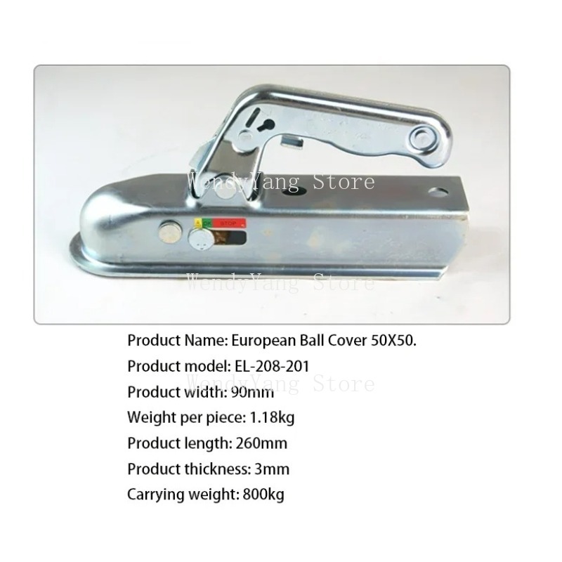 Suitable for Trailer Hooks, 50 - Heavy Equipment Trailer recension och pris