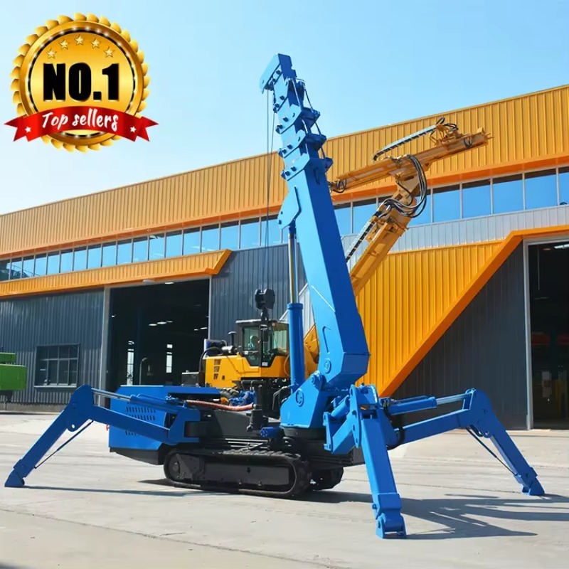 8T Hydraulic Spider Crane Heav - Heavy Equipment Crane recension och pris