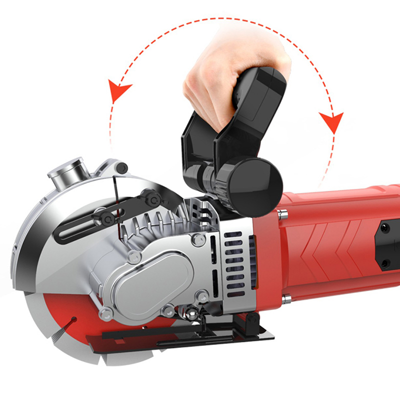 5800W High Power Wall Slotting - Electric Concrete Cutter recension och pris
